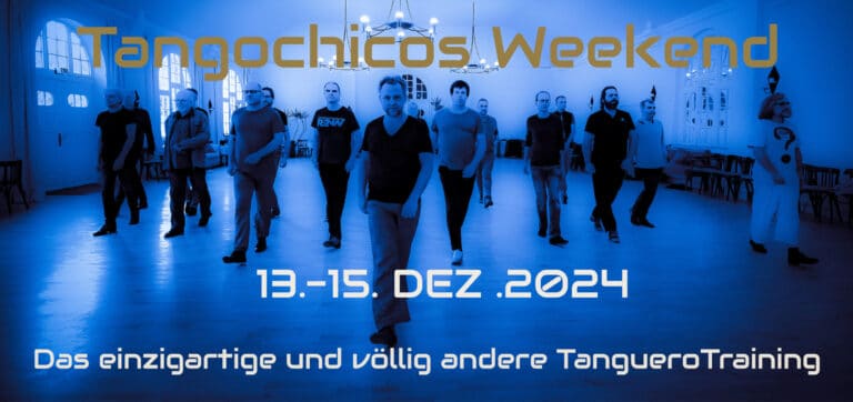 Flyer Tangochicos Weekend 2023 vorne