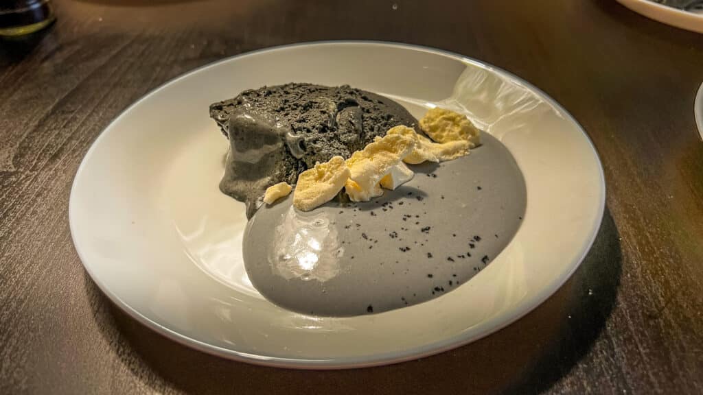 Tangoreisen Lanzarote — Termine 2026 & 2027 9 Dessert mit schwarzem Sesameis auf Lanzarote